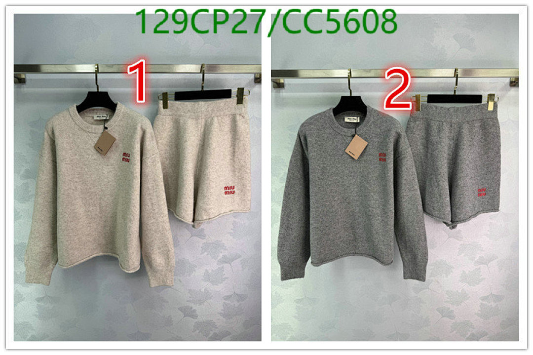 Miu Miu-Clothing Code: CC5608 $: 129USD