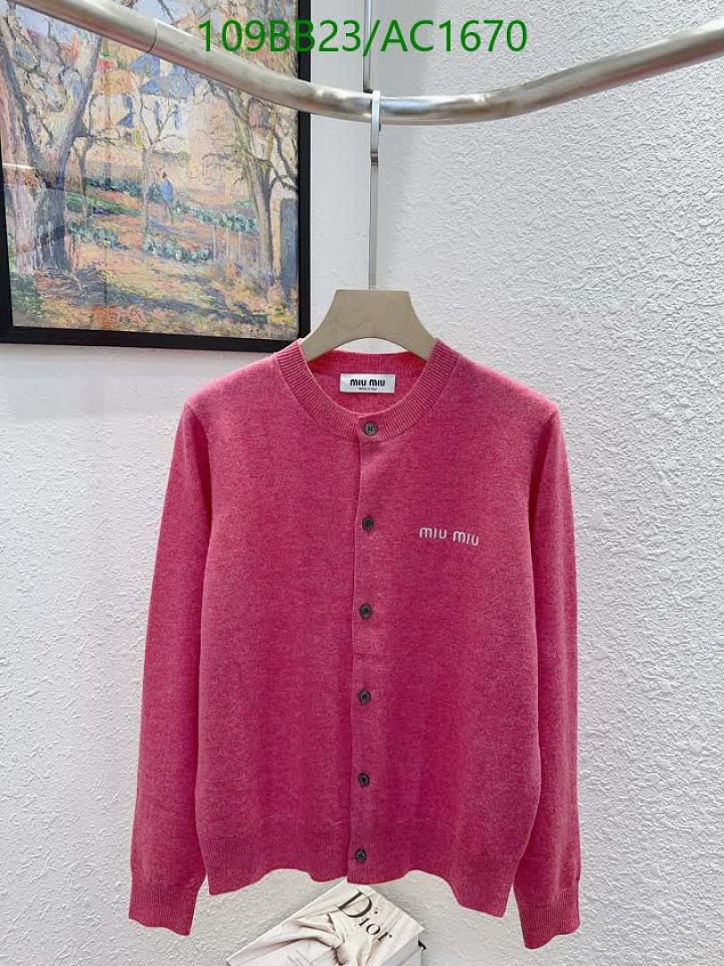 Miu Miu-Clothing Code: AC1670 $: 109USD