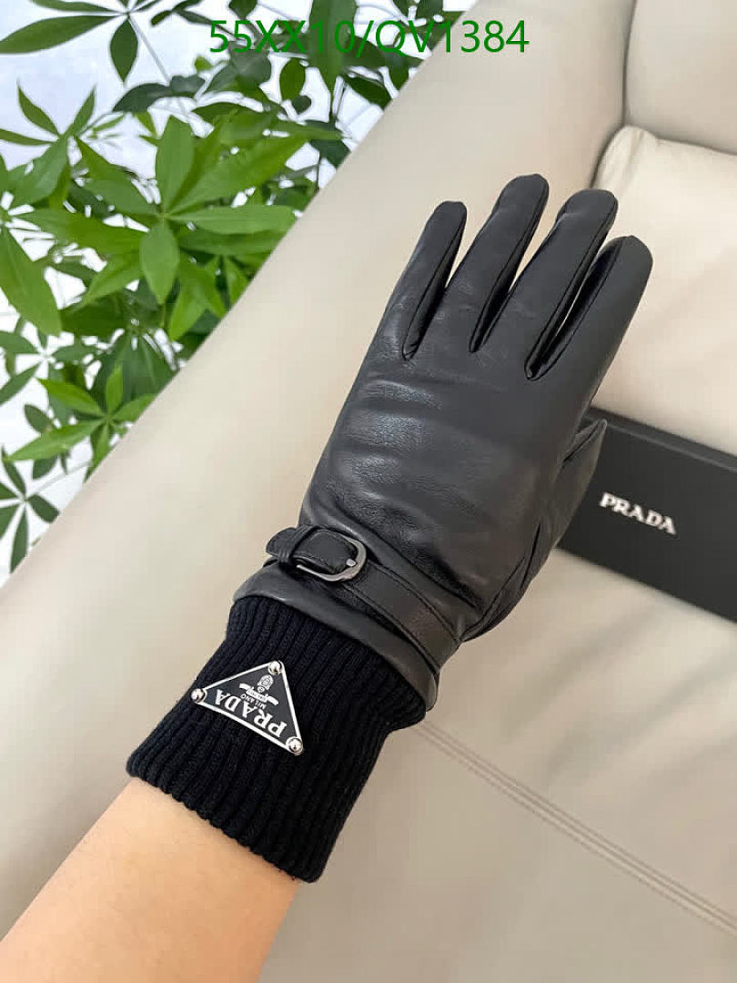 Prada-Gloves Code: QV1384 $: 55USD