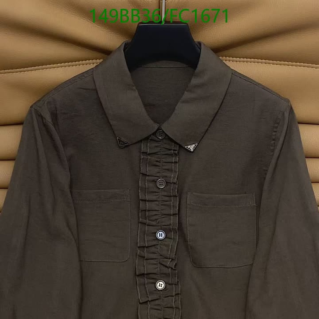 Prada-Clothing Code: FC1671 $: 149USD