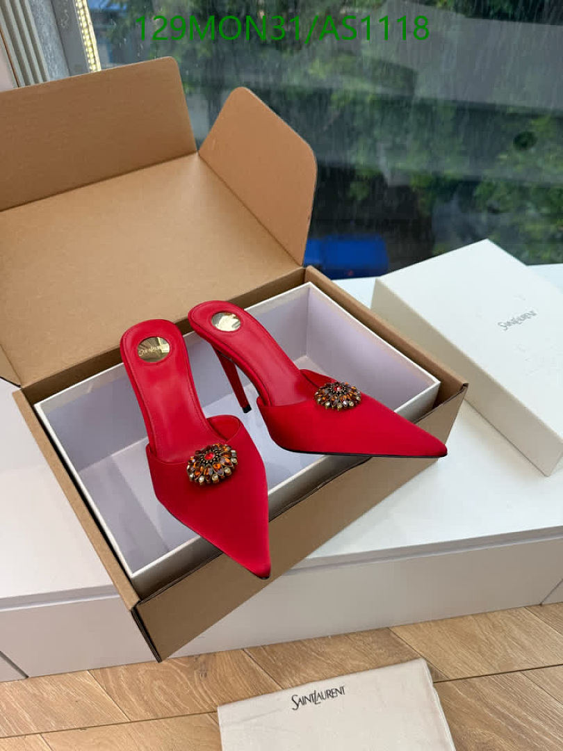 YSL-Women Shoes Code: AS1118 $: 129USD