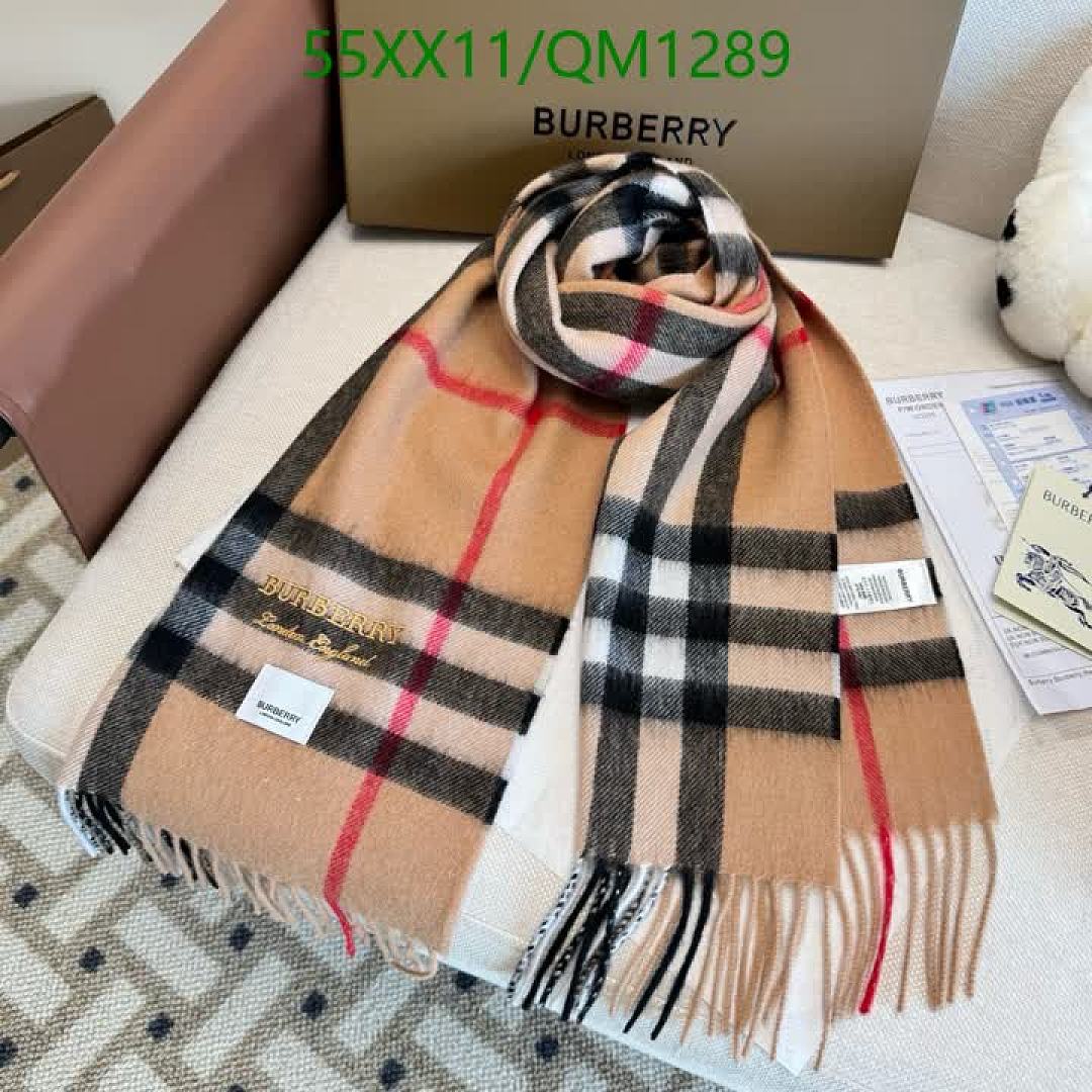 Burberry-Scarves Code: QM1289 $: 55USD