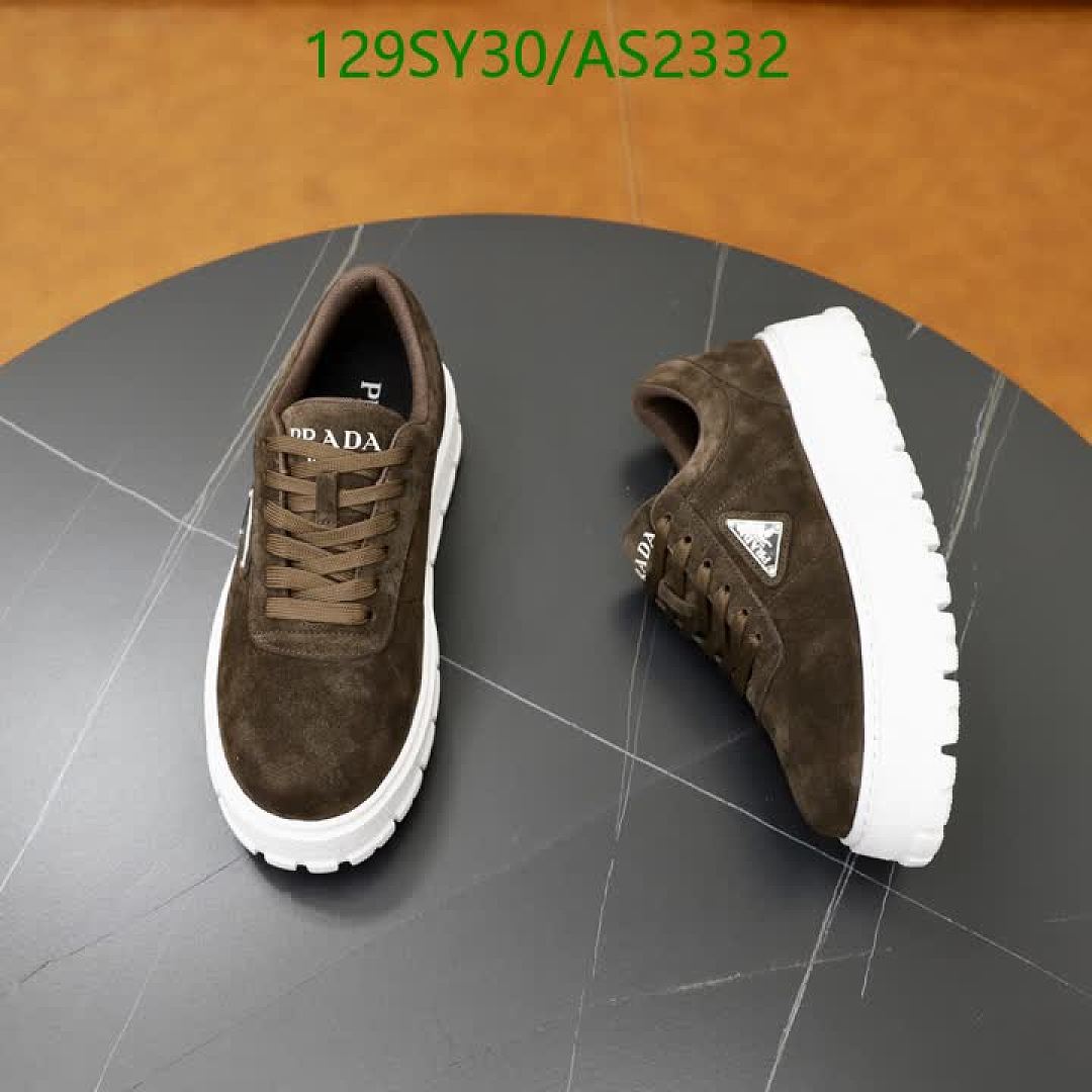 Prada-Men shoes Code: AS2332 $: 129USD