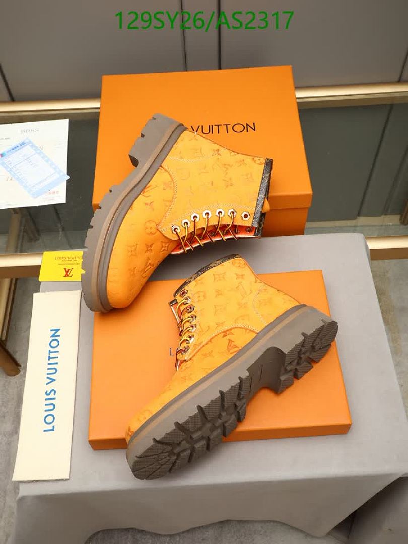 LV-Men shoes Code: AS2317 $: 129USD