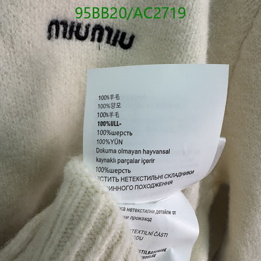 Miu Miu-Clothing Code: AC2719 $: 95USD
