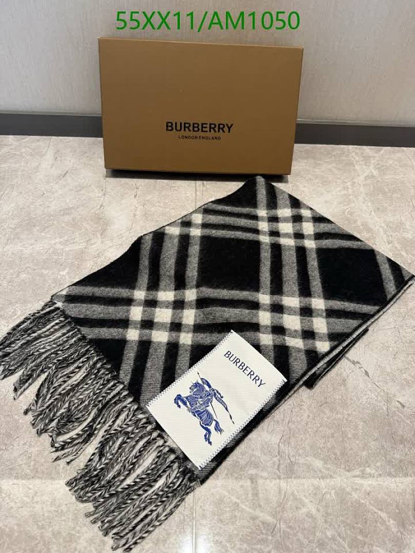 Burberry-Scarves Code: AM1050 $: 55USD