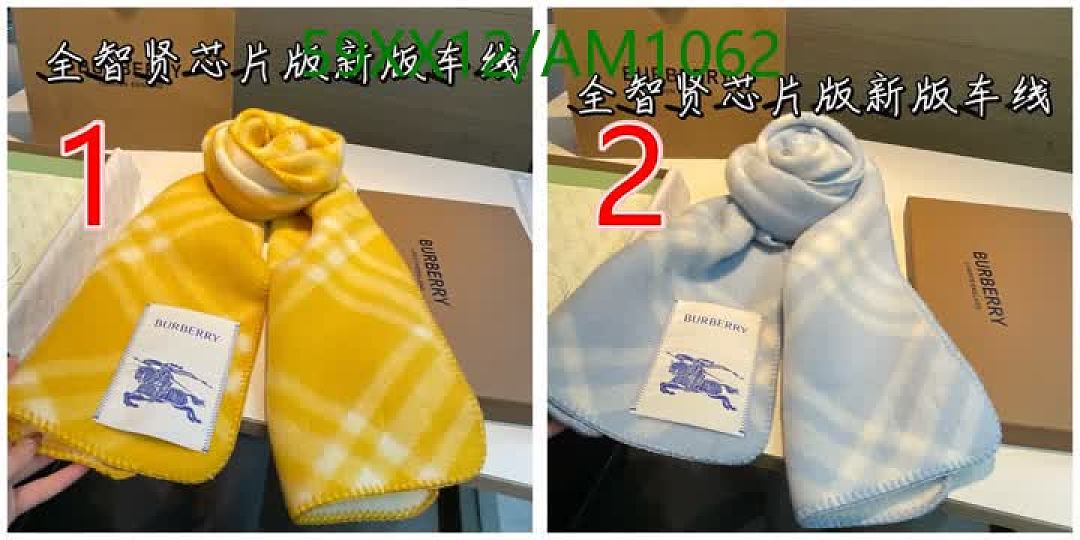 Burberry-Scarves Code: AM1062 $: 59USD