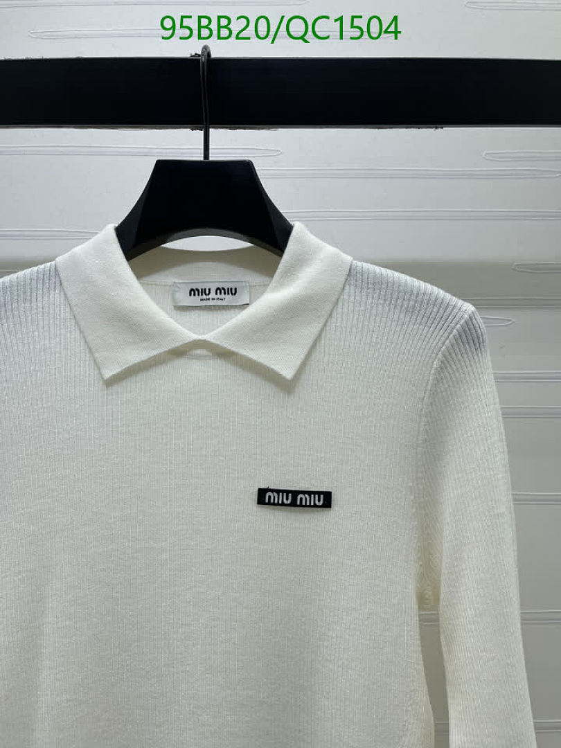 Miu Miu-Clothing Code: QC1504 $: 95USD