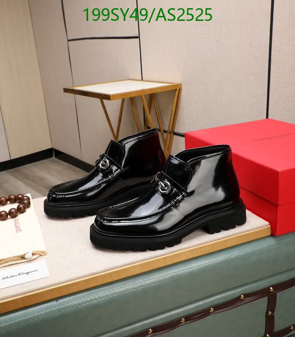 Ferragamo-Men shoes Code: AS2525 $: 199USD