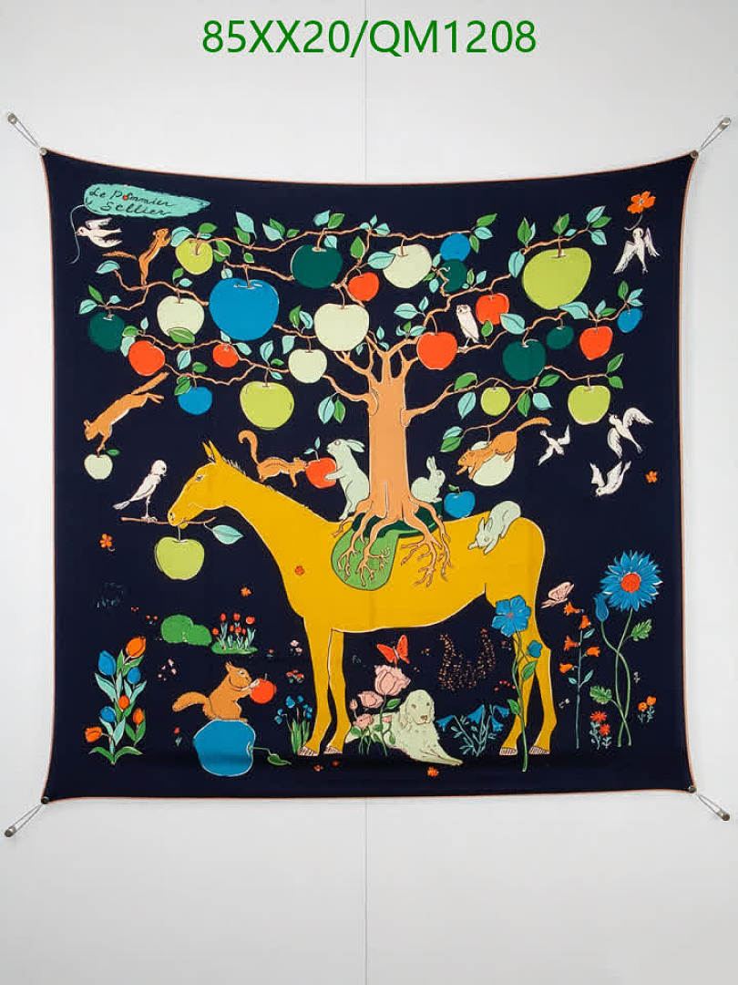 Hermes-Scarves Code: QM1208 $: 85USD