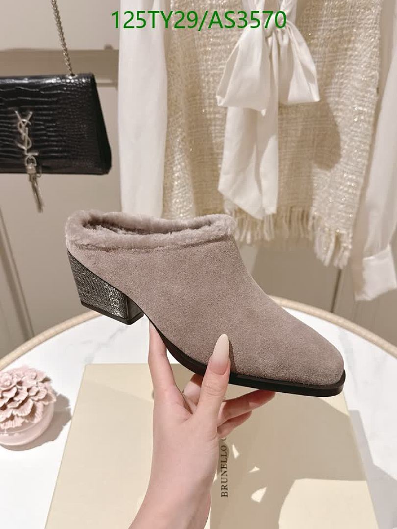 Brunello Cucinelli-Women Shoes Code: AS3570 $: 125USD