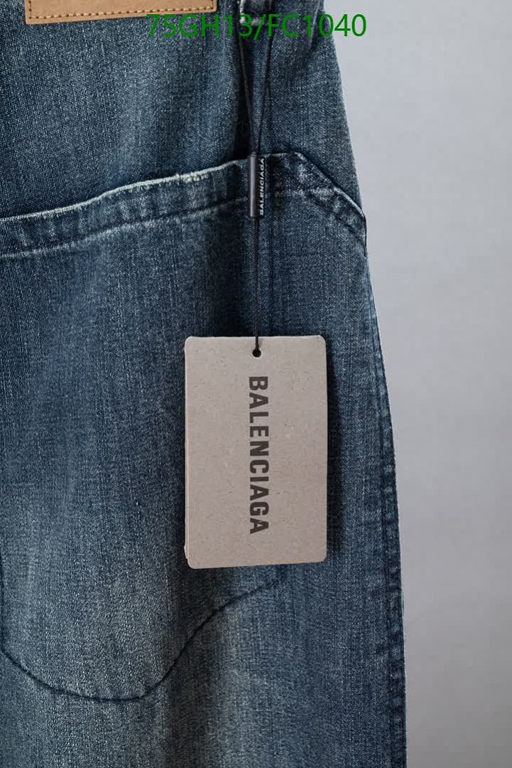 Balenciaga-Clothing Code: FC1040 $: 75USD