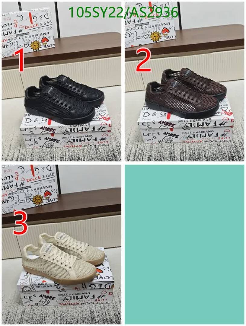 D&G-Men shoes Code: AS2936 $: 105USD