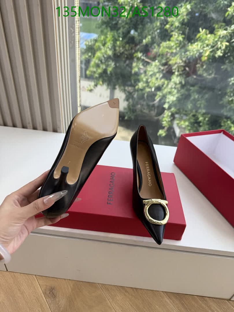 Ferragamo-Women Shoes Code: AS1280 $: 135USD