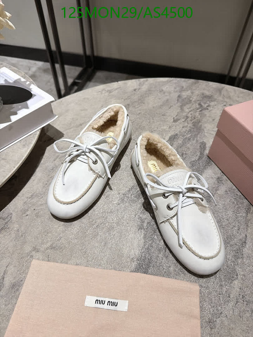 Miu Miu-Women Shoes Code: AS4500 $: 125USD