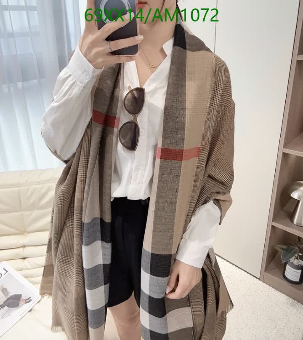 Burberry-Scarves Code: AM1072 $: 69USD