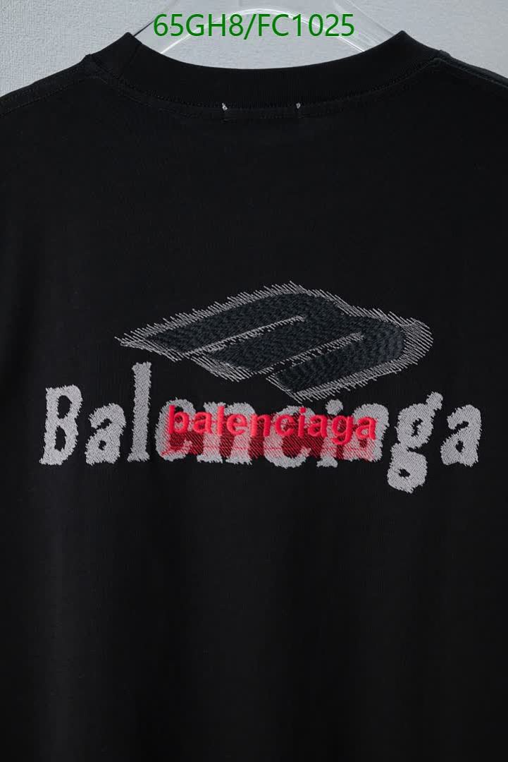Balenciaga-Clothing Code: FC1025 $: 65USD
