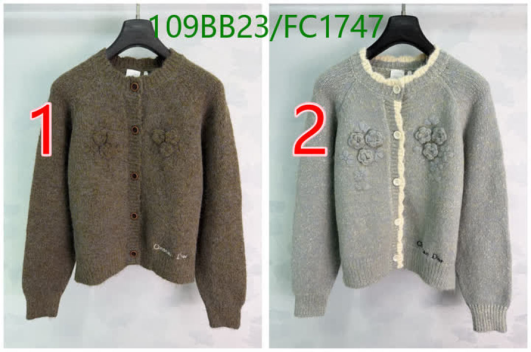 Dior-Clothing Code: FC1747 $: 109USD