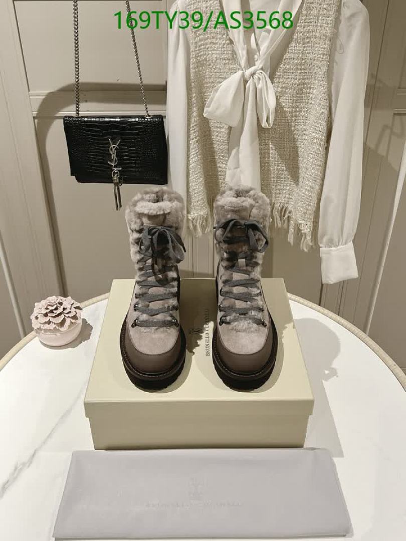 Brunello Cucinelli-Women Shoes Code: AS3568 $: 169USD