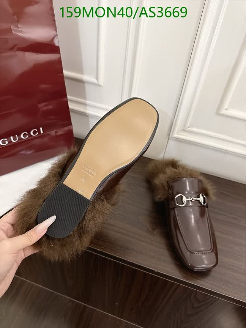 Gucci-Women Shoes Code: AS3669 $: 159USD