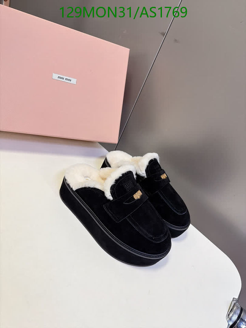 Miu Miu-Women Shoes Code: AS1769 $: 129USD