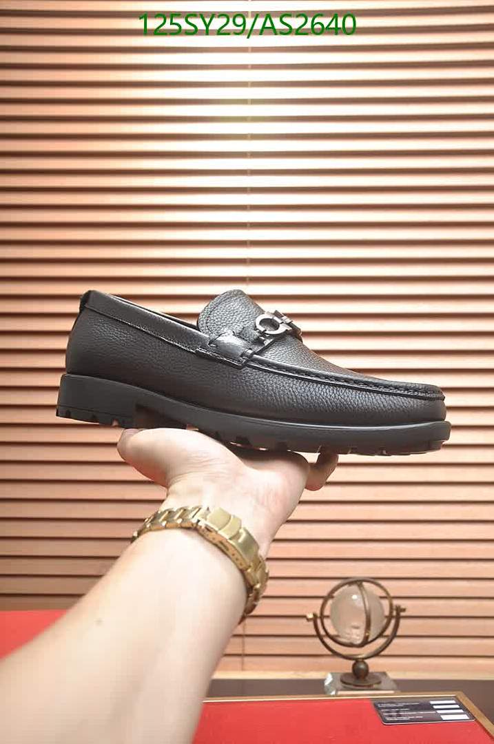 Ferragamo-Men shoes Code: AS2640 $: 125USD