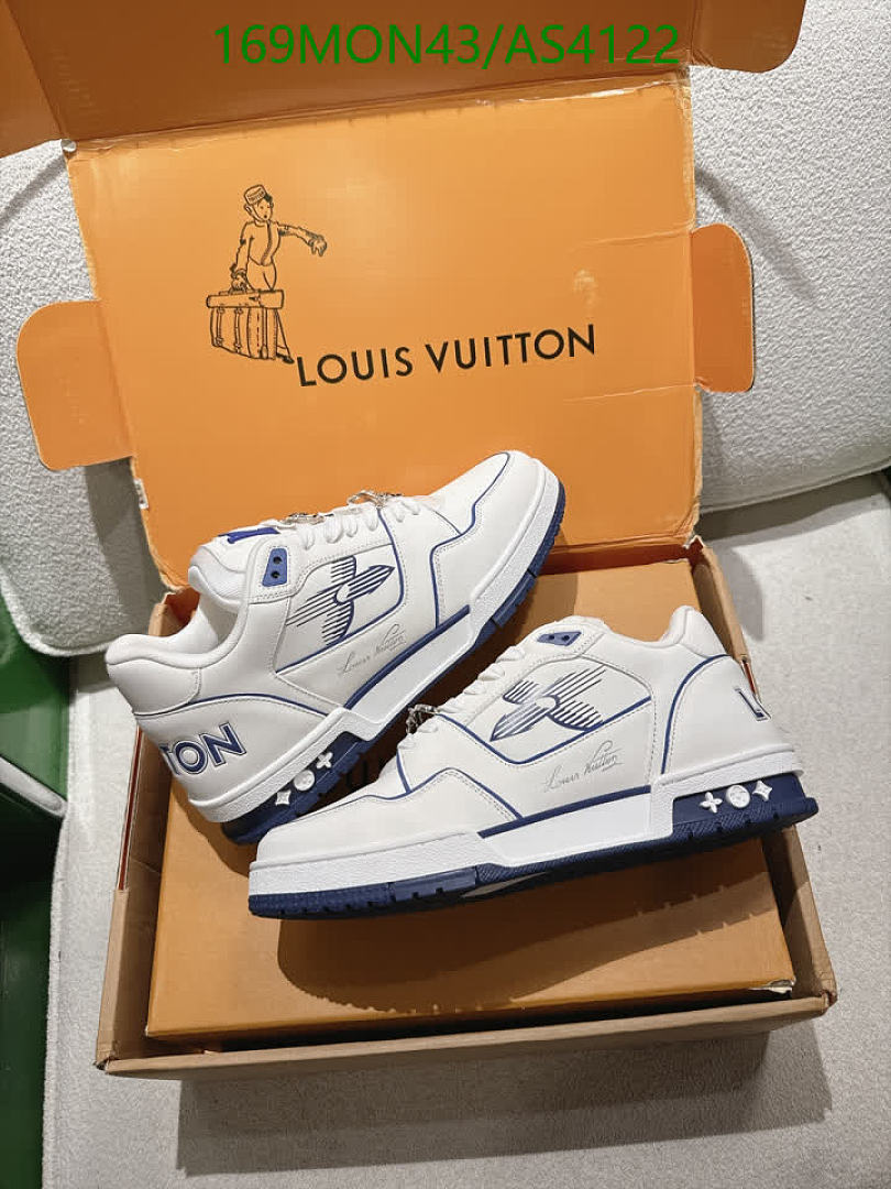 LV-Men shoes Code: AS4122 $: 169USD