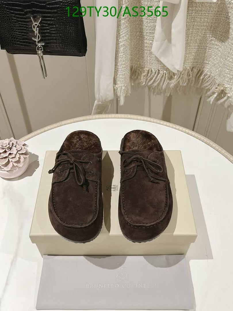 Brunello Cucinelli-Women Shoes Code: AS3565 $: 129USD