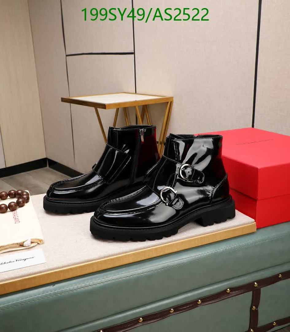 Ferragamo-Men shoes Code: AS2522 $: 199USD