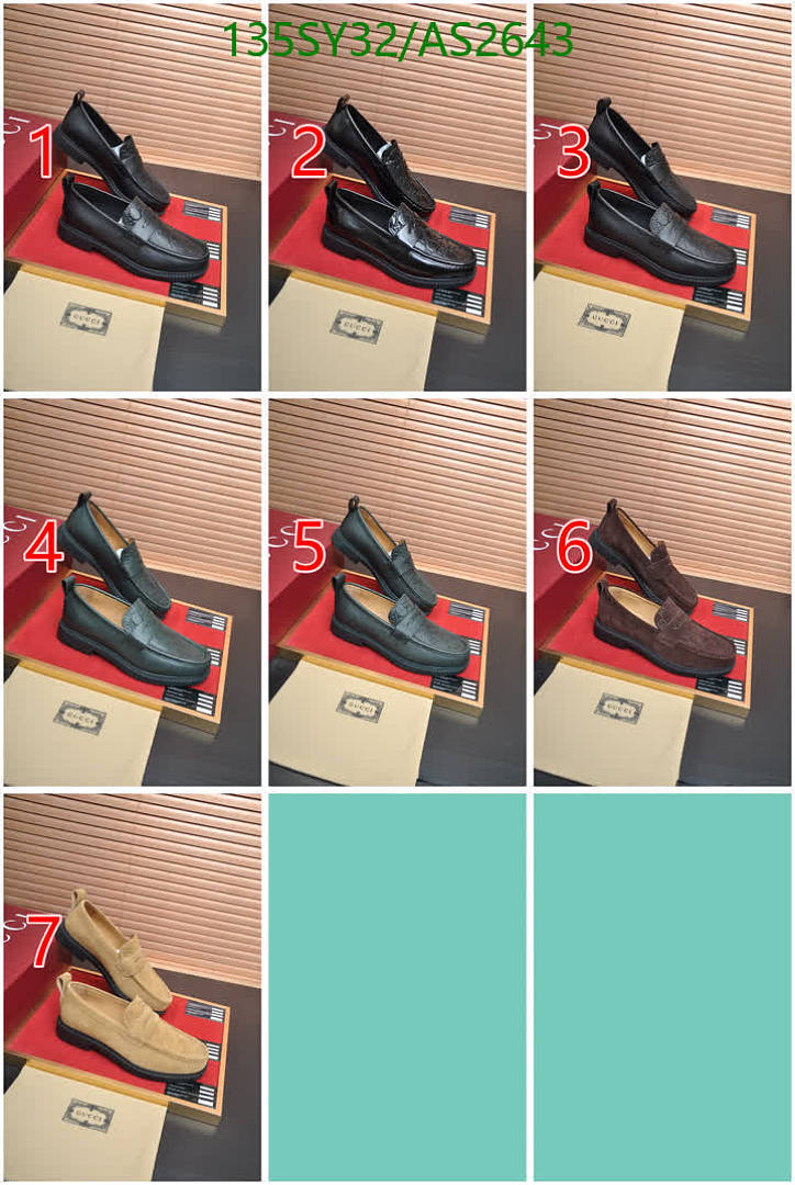 Gucci-Men shoes Code: AS2643 $: 135USD