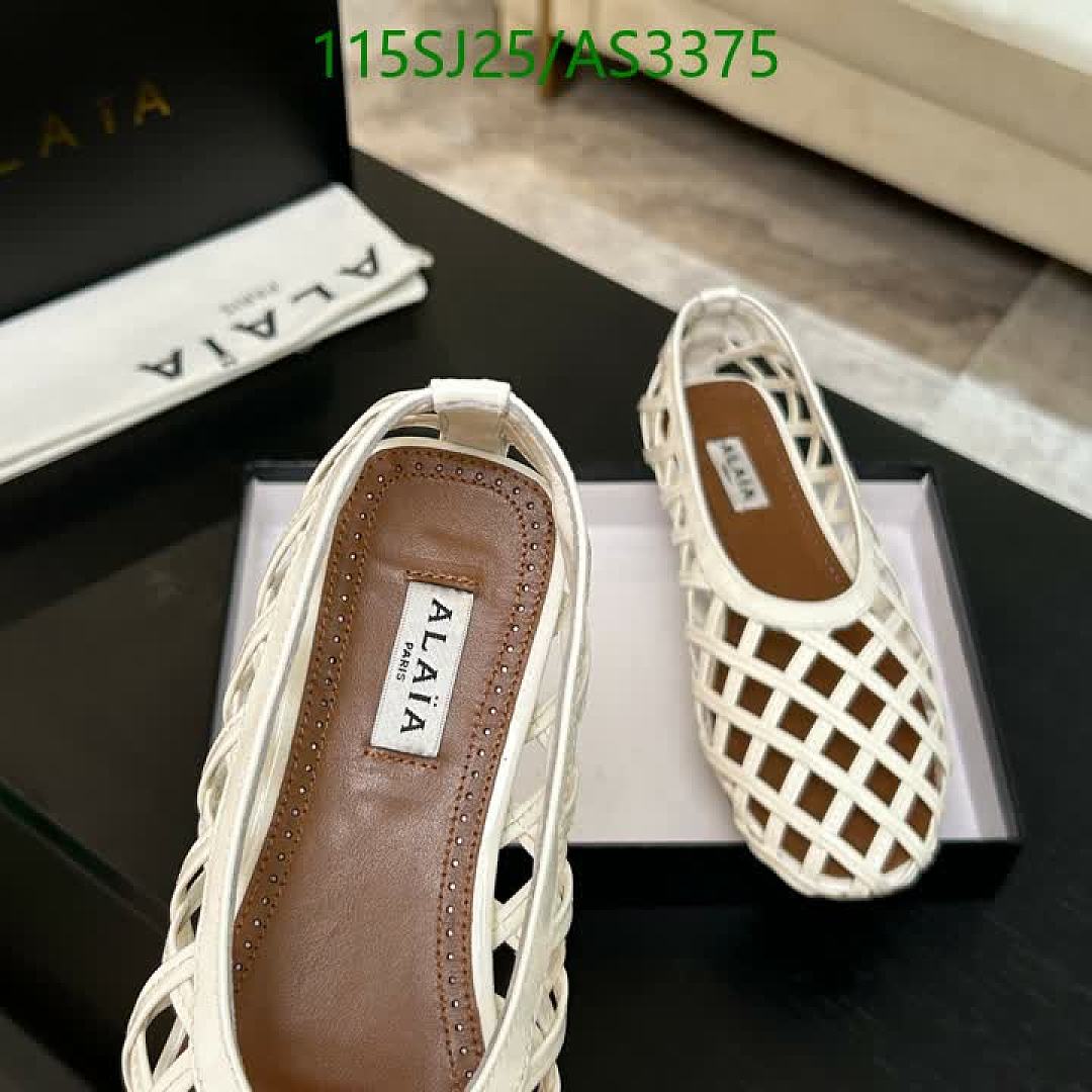 Alaia-Women Shoes Code: AS3375 $: 115USD