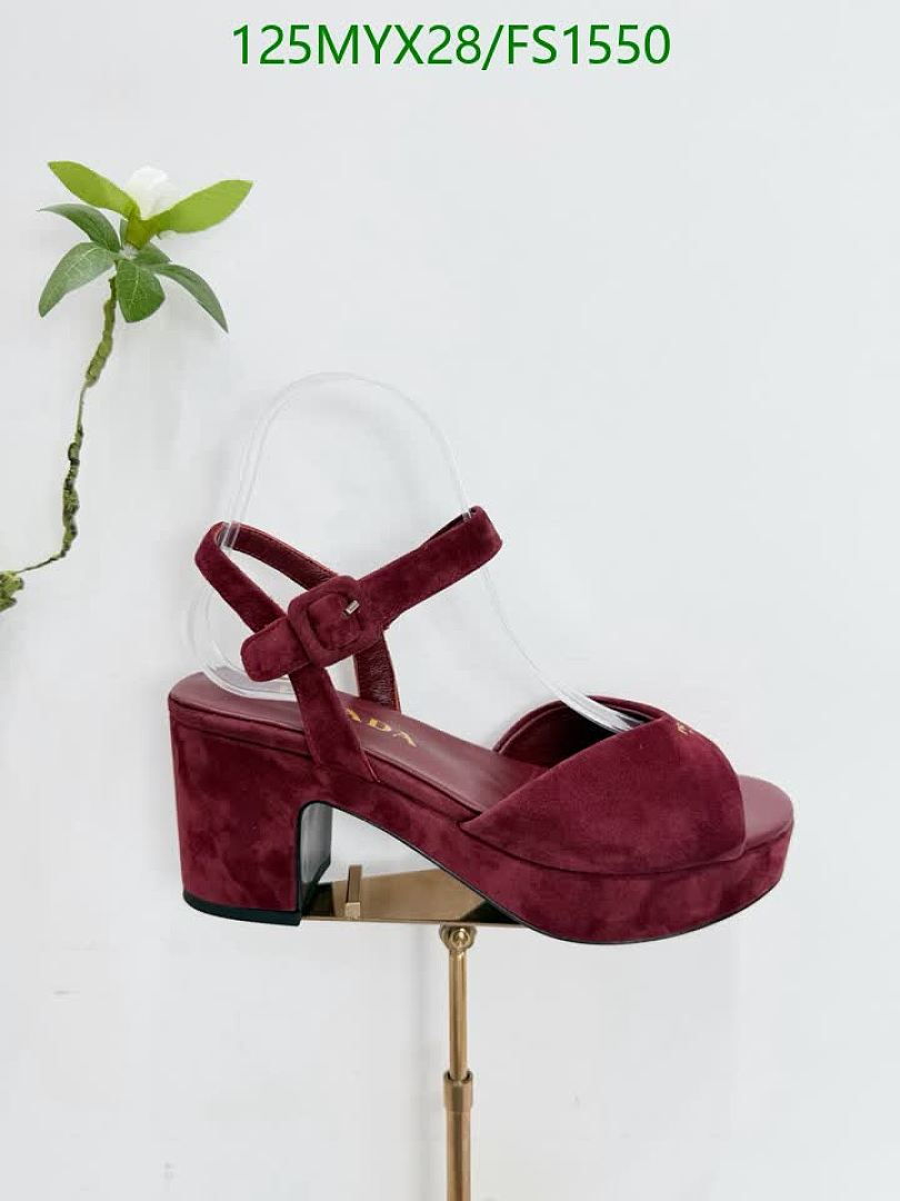 Prada-Women Shoes Code: FS1550 $: 125USD