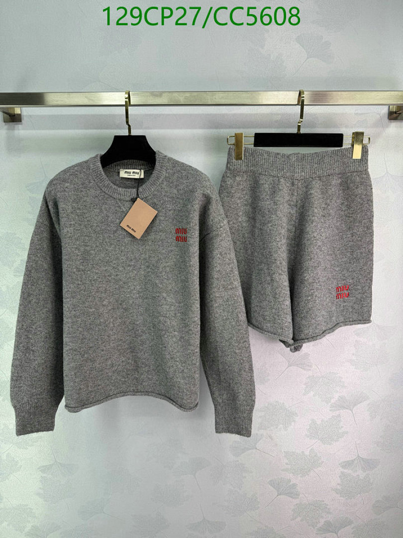 Miu Miu-Clothing Code: CC5608 $: 129USD