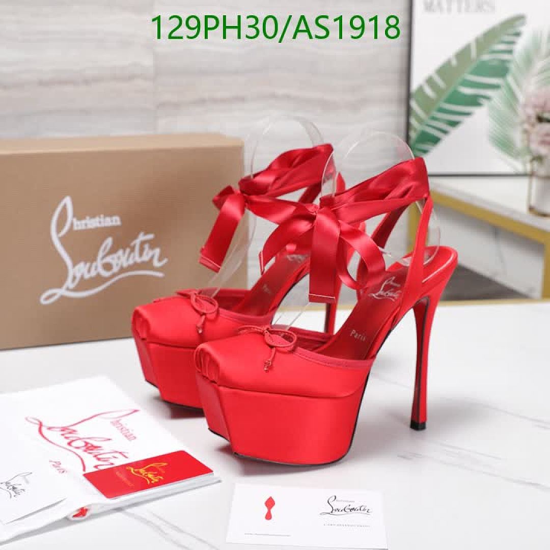 Christian Louboutin-Women Shoes Code: AS1918 $: 129USD