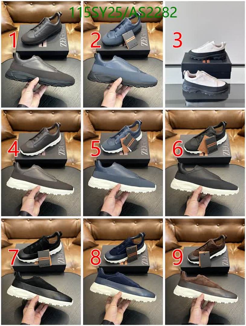 Zegna-Men shoes Code: AS2282 $: 115USD