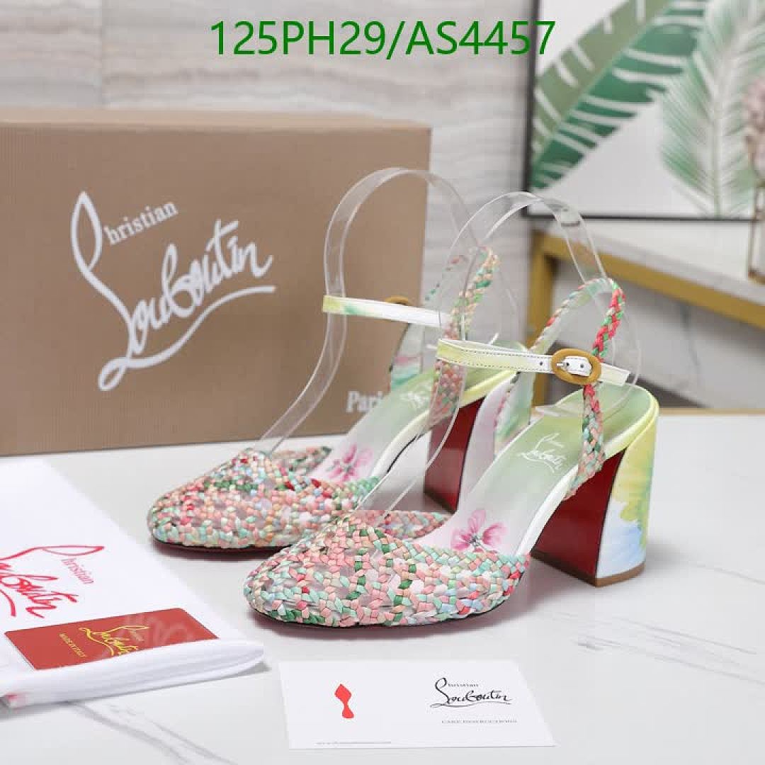 Christian Louboutin-Women Shoes Code: AS4457 $: 125USD