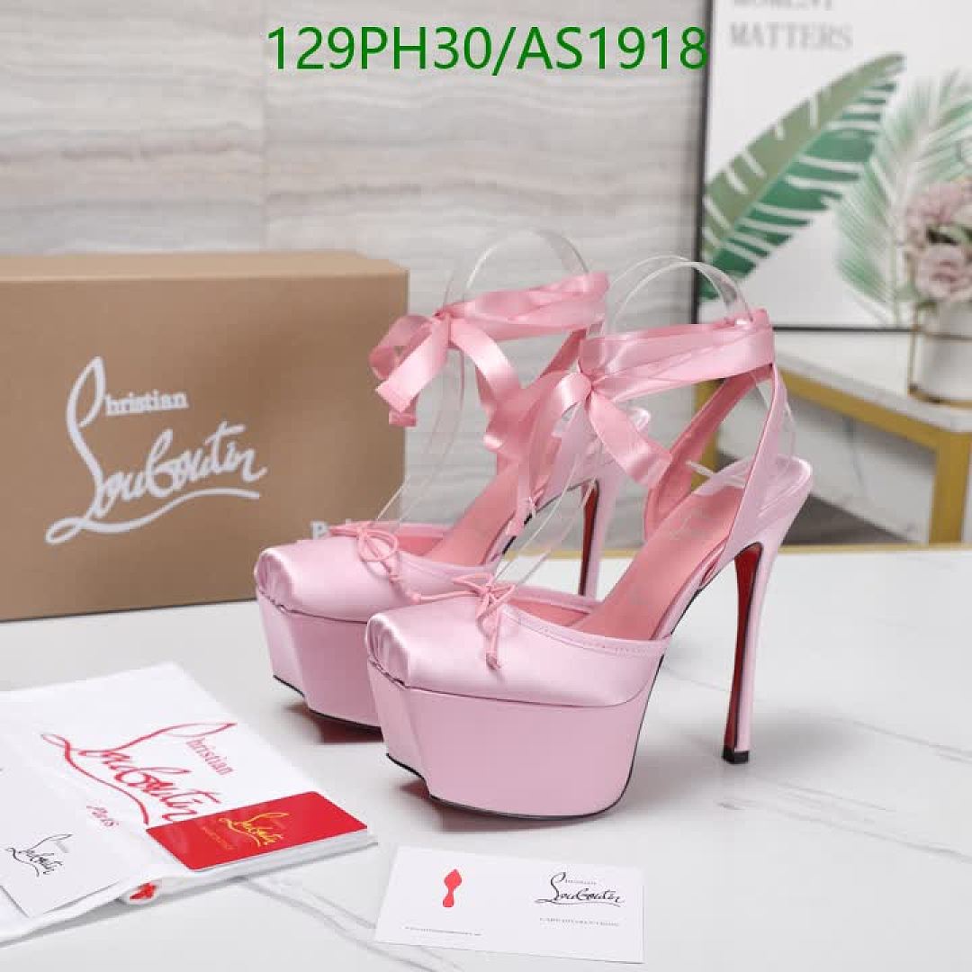 Christian Louboutin-Women Shoes Code: AS1918 $: 129USD
