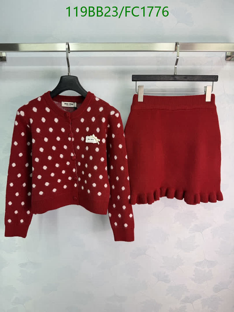 Miu Miu-Clothing Code: FC1776 $: 119USD