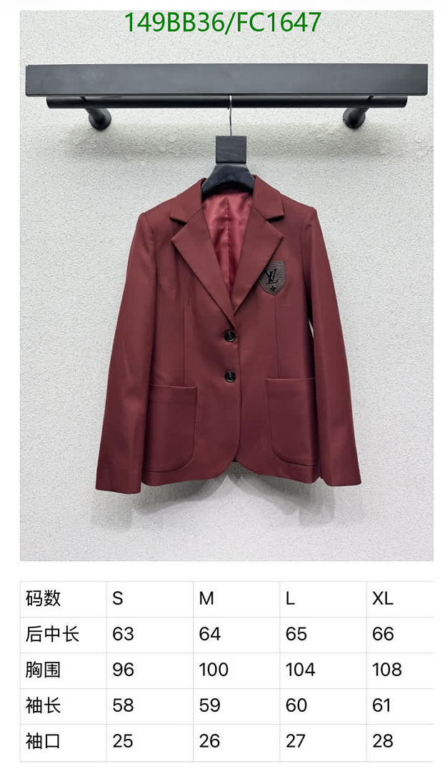 LV-Clothing Code: FC1647 $: 149USD