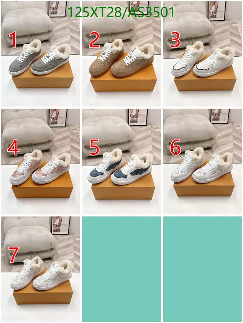 LV-Women Shoes Code: AS3501 $: 125USD