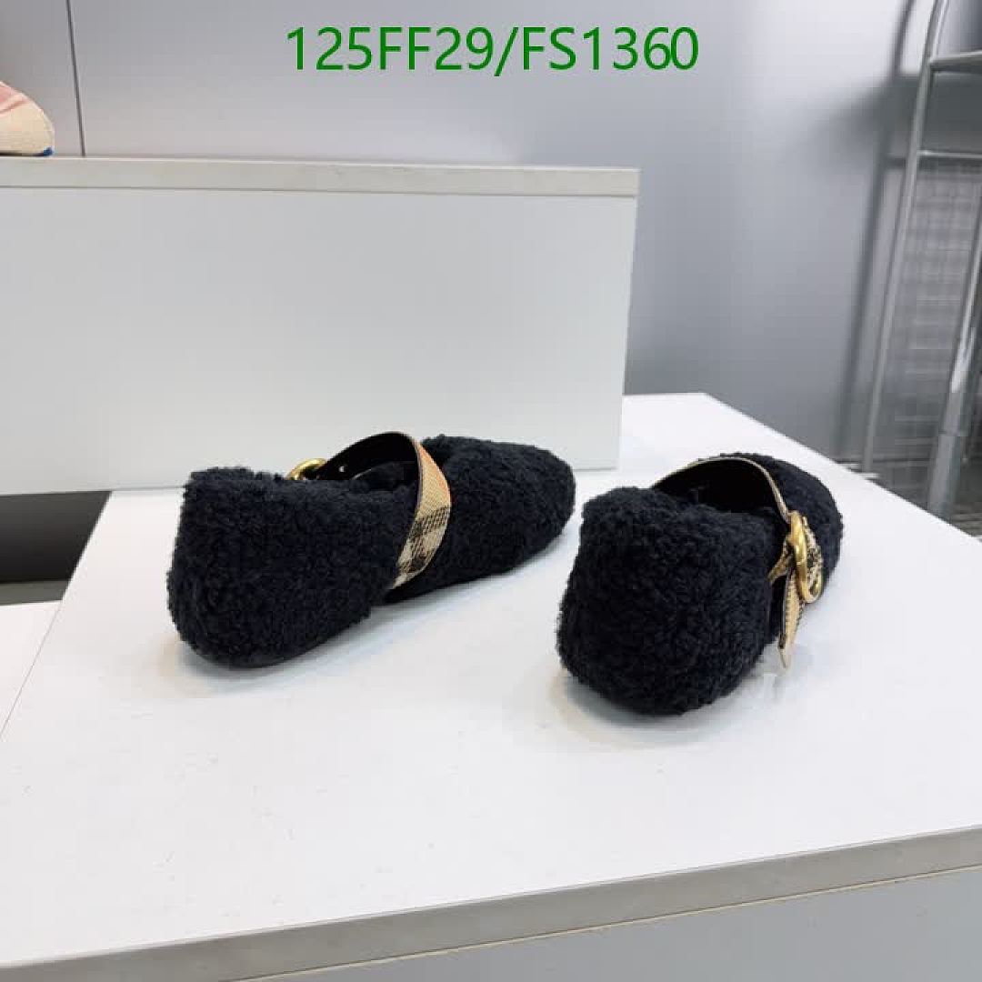 Burberry-Women Shoes Code: FS1360 $: 125USD