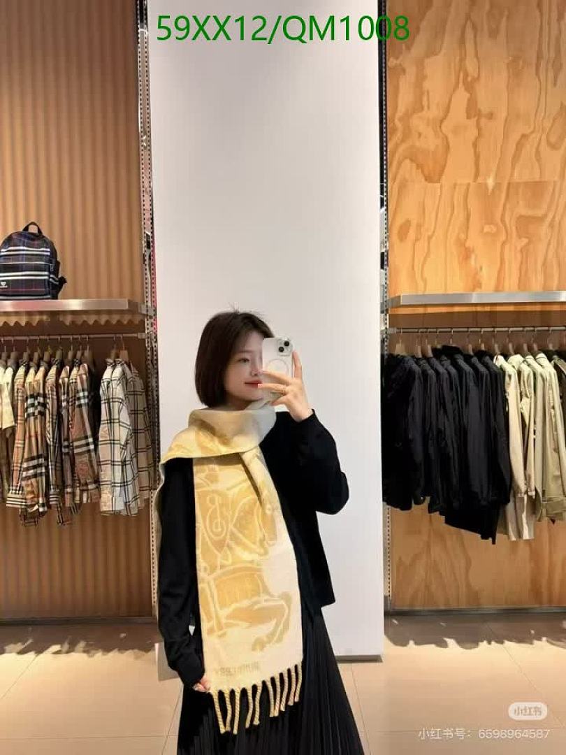 Burberry-Scarves Code: QM1008 $: 59USD