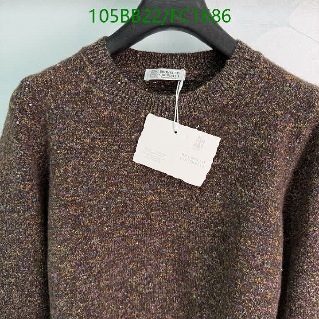 Brunello Cucinelli-Clothing Code: FC1686 $: 105USD