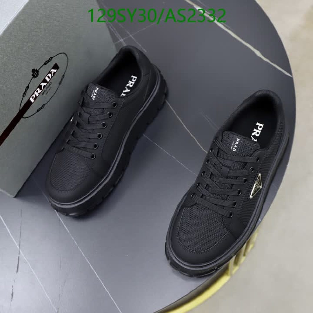 Prada-Men shoes Code: AS2332 $: 129USD