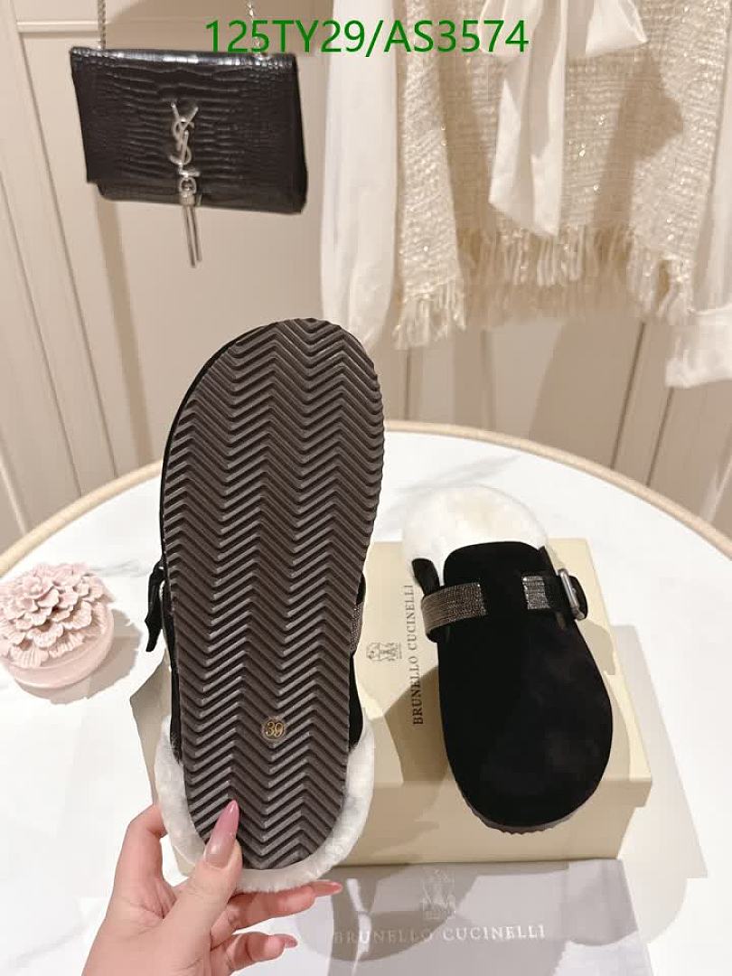 Brunello Cucinelli-Women Shoes Code: AS3574 $: 125USD