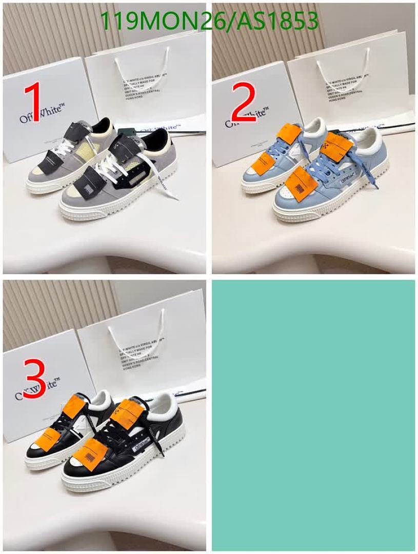 Off White-Women Shoes Code: AS1853 $: 119USD