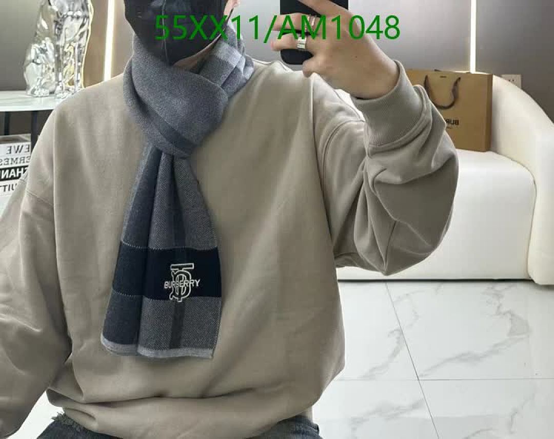 Burberry-Scarves Code: AM1048 $: 55USD