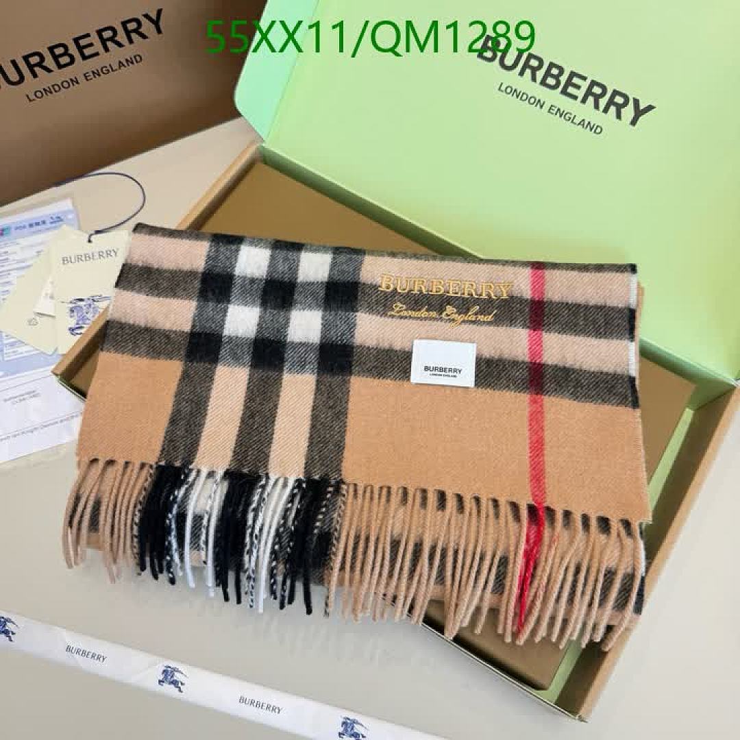 Burberry-Scarves Code: QM1289 $: 55USD