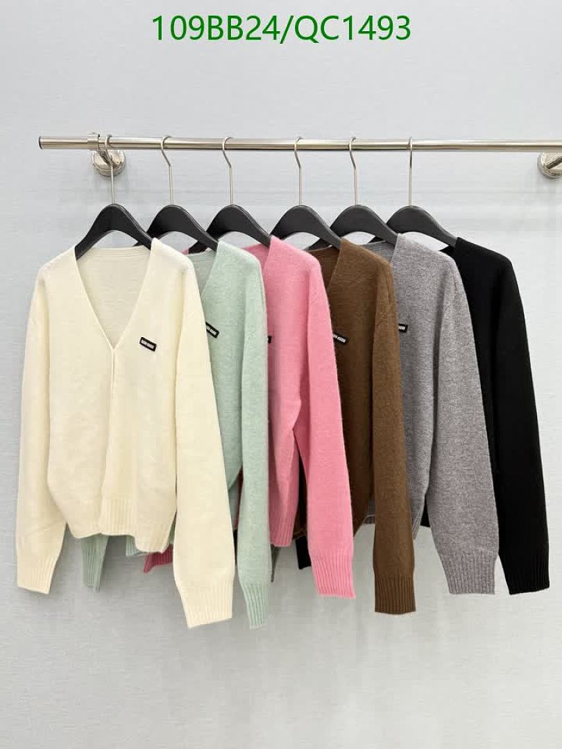 Miu Miu-Clothing Code: QC1493 $: 109USD