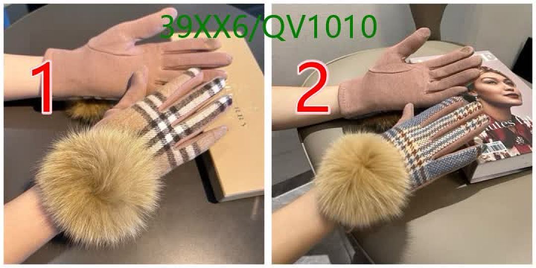 Burberry-Gloves Code: QV1010 $: 39USD